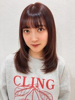 アフロートナガノ(AFLOAT NAGANO)&nbsp;レイヤー/レイヤーカット/内巻き/前髪/顔周り/10代/20代/30代