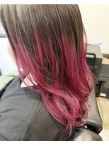 カシア cassia hair dressing salon インナーカラー