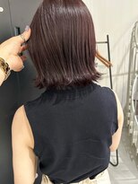 アトレ 梅田店(attrait)&nbsp;グレージュボブ×透明感カラーで作る大人っぽい髪