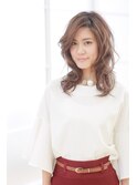 ［大泉学園駅/大泉学園］セミロング　ー ニュアンスウェーブ ー