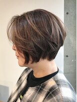 アズヘアー(A's HAIR)&nbsp;グレージュミニボブ
