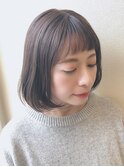 大人ダークカラー×ナチュラルミディ