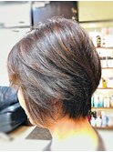 【ＣＡＮ】大人女子におすすめ！前下がりグラデーションボブ