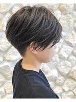 モアナ バイ ヘッドライト 沖縄南風原店(Moana by HEADLIGHT)&nbsp;刈り上げハンサムショート☆小顔☆イメチェン☆アッシュ
