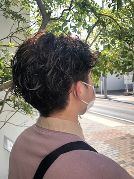 ロベック モトヤマ(Lobec MOTOYAMA) ツーブロック＋マッシュ＋濡れセット