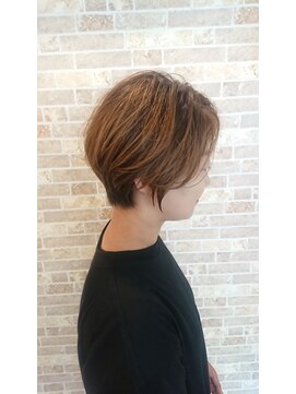 ミエル(miel) 【hair design miel】大人ショート