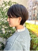 丸み/耳掛け/ショートボブ/絶壁解消/大人可愛い@小原拓馬