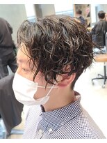 エリマ 調布(elima)&nbsp;前下がりスパイラル/かき上げセンターパート/無造作スパイラル