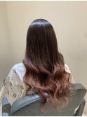 #カラーエクステ