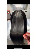 美髪矯正、カット