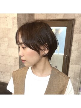 プラグ ヘアーデザイン 大名店(PLUG hair design) PLUG ショートヘア