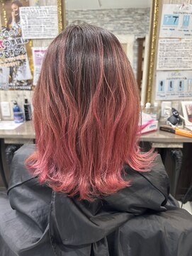 アーフィー 千葉(Arphy) ピンク×バレイヤージュ