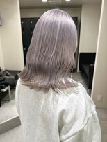 ベレーザ 渋谷(BELEZA)&nbsp;7473ニュアンスカラーシルバーアッシュハイトーンカラー韓国ヘア