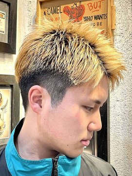 ヒロギンザ 大阪本店(HIRO GINZA) ハイトーンスパイキーショート