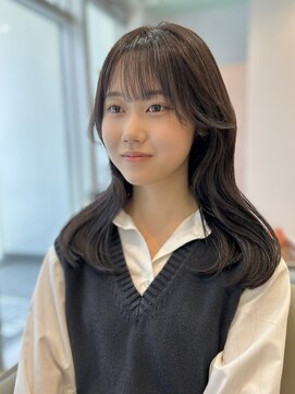 アール 横浜(R) MAKI 【艶ブラウン×くびれウェーブ】