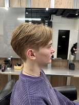 リレーションメンズヘアー(RELATION MEN'S HAIR)&nbsp;韓国マッシュスペインカールスパイキーショート短髪