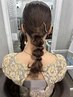 【hairアレンジ☆】 ¥5500