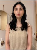 ゆるウェーブ × ロングスタイル
