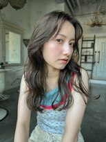 トレンチ(TRENCH) 赤み消しカラー 透明感 レイヤーカット