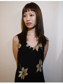 巻かないレイヤースタイル