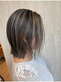ハイライト/シャドールーツ/Aujuaトリートメント