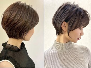 ストーリー 長野店(STORY:E)の写真/【独自保湿成分を豊潤配合◎傷めない白髪染め】繰り返すカラーダメージ大幅軽減◎綺麗で楽しめる白髪染め♪