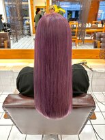 ラ ポルト ドゥ サワ(La Porte de SAWA) 長野市美容室/髪質改善カラー◎ブリーチ暖色カラー×艶髪