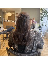 アルマヘアー(Alma hair by murasaki)&nbsp;ハーフアップのカチモリヘア◎