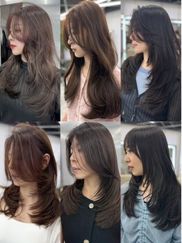 エヴァン(HEVIN)の写真/≪夜遅くまで営業≫「ブリーチなしカラー」の予約殺到中！！ナチュラルで透明感あふれるツヤ髪へ♪