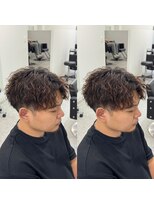 ブライト(BRIGHT)&nbsp;ツイストスパイラルパーマセンターパート