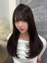 ラビス 池袋(Lovis)&nbsp;《鳥越》黒髪/オリーブグレー/小顔ヘア/ココアベージュ