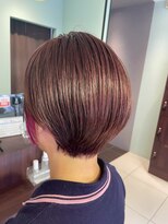 アース 川口店(HAIR&MAKE EARTH)&nbsp;モープピンク、美シルエットショート