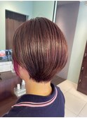 モープピンク、美シルエットショート