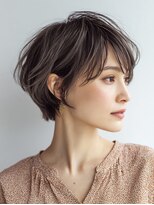 ハーツ(Heart's)&nbsp;白髪ぼかしハイライト大人ショート