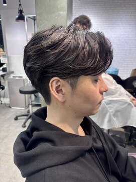 ミューバイケンジ(miu by KENJE) miu&宇都宮良太 メンズニュアンスパーマ