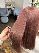 プレア 鯖江店(Pleare)&nbsp;透明感/艶カラー/ピンクベージュ/ローズピンク/ブリーチ