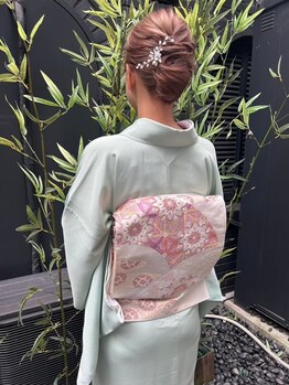 ルナクレセント (Luna crescent)の写真/結婚式などの大切な日は着物で華やかに♪訪問着¥4500/留袖¥5000/振袖¥6500