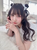 リルミー ミュエナ 大須 矢場町(Lilme myuena) 着物ヘア/大人ガーリー/ダークアッシュ/似合わせカット/名古屋