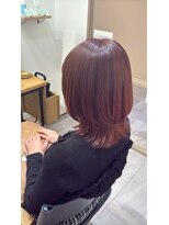 ヌーヌー 鶴ケ峰(nuu nuu)&nbsp;高濃度水素カラーで作る透明感ピンクカラー
