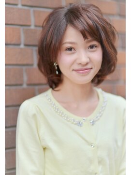 ナナナ パレナ 大津膳所店(nanana parena) 大人かわいいふんわりシルエット!人気のボブ【nanana parena】