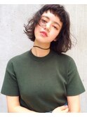 【UNU】短い前髪にも相性◎外国人風パーマ♪