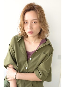 サンク ドリームプラザ店(CINQ) 【CINQ】大柳　ひし形シルエットミディアム　デジタルパーマ