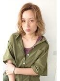 【CINQ】大柳 ひし形シルエットミディアム デジタルパーマ