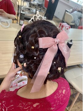 シム テンジン(hair & beaty SIM tenjin) ハート&編み込み♪