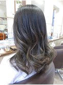 【見附・今町】バレイヤージュ グラデーション