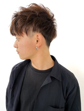 レーベル(LABEL) 【LABEL】洗練刈り上げマッシュ