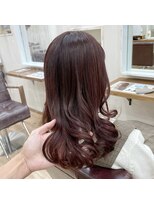 ループ(LOOP)&nbsp;柔らかい色味のカラー☆ピンクブラウン