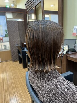 アローズ ステラプレイス店(HELLO'S) 肩ボブ×外ハネ