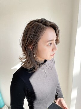 ダット(Dat) レイヤーボブ×バレイヤージュ/20代30代40代