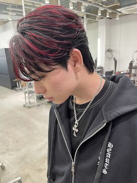 リップスヘアー 銀座(LIPPS hair) 韓流アイドル風シースルーマッシュ